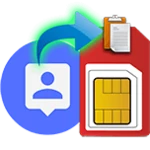 contacts to sim card - manage your contacts android application logo